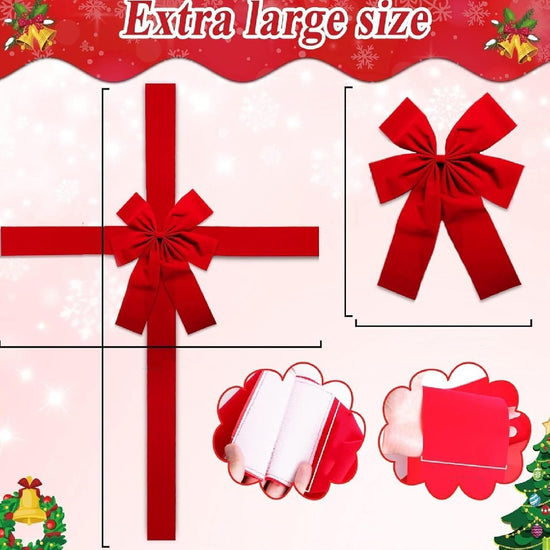 Kerst Deur Opknoping Strik Lint