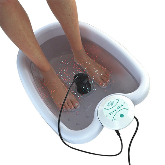 Mini Voetmassageapparaat Draagbaar Ionisch Voetbad