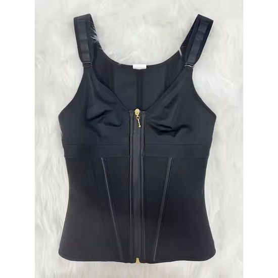 Mesh Heup Afslankend Drie-Borstige Shapewear Corset