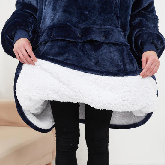 Verwarmde Hoodie Deken