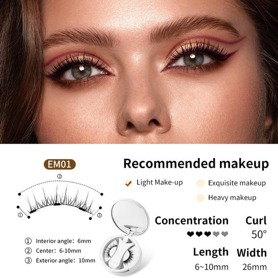 Magnetische Nepwimperset met Applicator