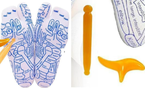 Reflexologie Sokken met Massage Tool (Eén Set)