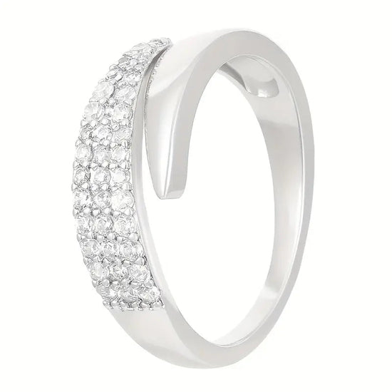 Elegante Verstelbare Schitterende Ring