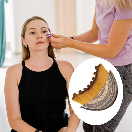 Gezicht Lymfe Massageborstel