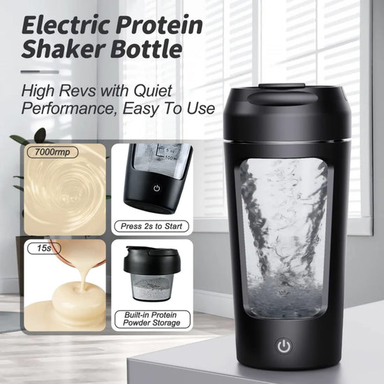 Elektrische Draagbare Whey Proteïne Shakerfles